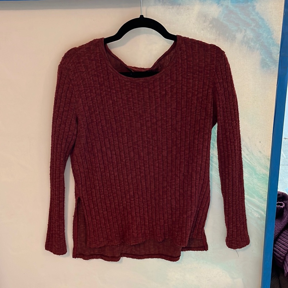 Red sweater